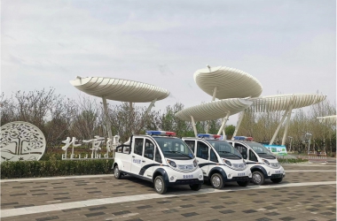 順義溫榆河公園-綠友電動巡邏車保駕護(hù)航